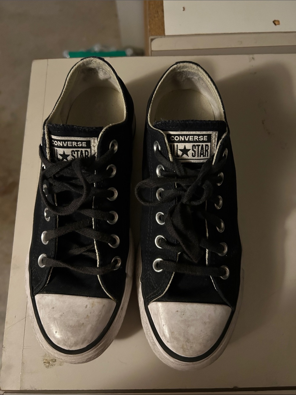 Converse Black Low Top Women Sneakers